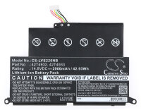 Ersatzakku - CS-LVS220NB - Lenovo 42T4932 / 42T4933 - 14,8 Volt 2900mAh Li-Ion