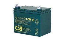 CSB - EVH12390 - 12 Volt 39Ah Pb - M6 Flachpol - M6 B/N