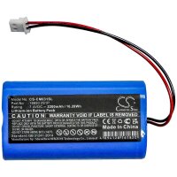 Ersatzakku - CS-CM031SL - Custom Battery Packs 18650 2S1P - 7,4 Volt 2200mAh Li-Ion