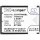 Ersatzakku - CS-NTP800BL - CipherLab KB1B371200005 - 3,7 Volt 1100mAh Li-Ion