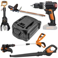 Ersatzakku - CS-WRP352PW - Worx WA3520 / WA3525 - 20 Volt 4000mAh Li-Ion