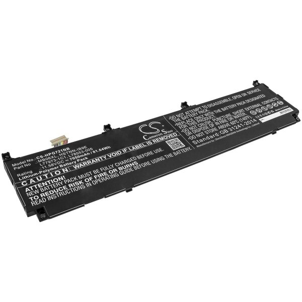 Ersatzakku - CS-HPG721NB - HP MB06XL / HSTNN-IB9E - 11,58 Volt 7050mAh Li-Polymer