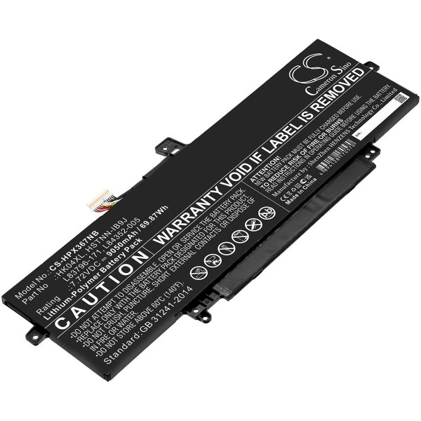 Ersatzakku - CS-HPX367NB - HP HK04XL / HSTNN-IB9J - 7,72 Volt 9050mAh Li-Polymer