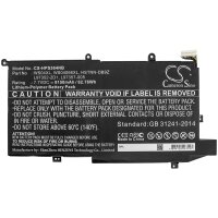 Ersatzakku - CS-HPS364NB - HP WS04XL / WS04066XL - 7,7 Volt 8150 mAh Li-Polymer