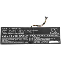 Ersatzakku - CS-ACW714NB - Acer AP17A7J / KT.00207.001 - 7,72 Volt 4500mAh Li-Polymer