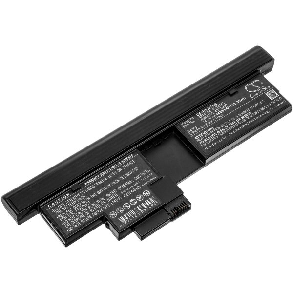 Ersatzakku - CS-IBX20THB - Lenovo ThinkPad X200 Tablet PC / 42T4564 - 14,4 Volt 4400mAh Li-Ion