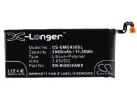 Ersatzakku - CS-SMG930SL - Samsung Galaxy S7 / EB-BG930ABE - 3,85 Volt 3000mAh Li-Polymer