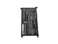 Ersatzakku - CS-DER340NB - DELL P90F / P32E001 - 11,4 Volt 3400mAh Li-Polymer