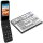 Ersatzakku - CS-RCU102SL - Cricket TL14H504357W / Cingular TL14H504357W - 3,7 Volt 1300mAh Li-Ion