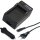 Set - Ladegerät und Akku für Panasonic VW-VBG260 - 7,4 Volt Li-Ion