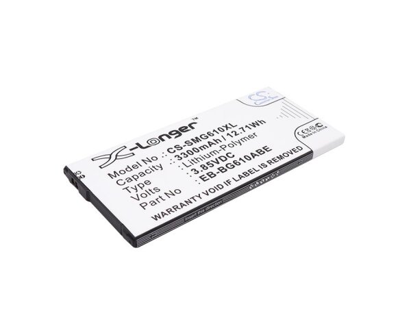 Ersatzakku - CS-SMG610XL - Samsung Galaxy On7 2016 Duos / SM-G6100 / EB-BG610ABE - 3,85 Volt 3300mAh Li-Polymer