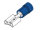 Velleman - FBF4/1 - Flachsteckhülse / Kabelschuh 4.8mm blau - lose