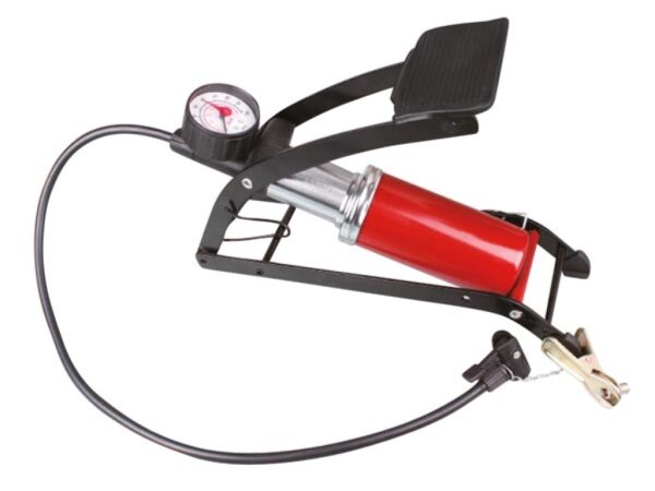 Perel - AFP09N - Fußpumpe mit Manometer - EOL