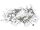 Velleman - CLL-LED-3.2-256-24V-W - Clusterlight LED - 3.2 m - 256 Kugeln - Weiß - transparentes Kabel - 24 V