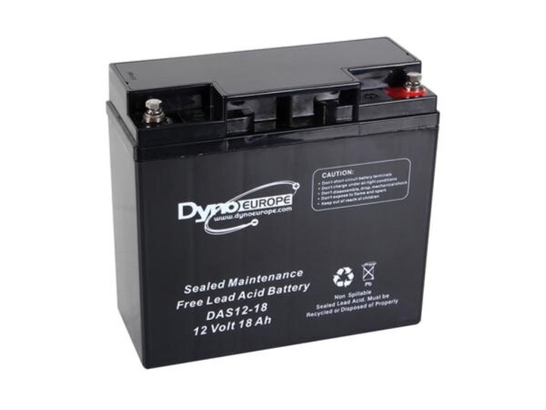 DynoEUROPE - DAS12-18 - Bleiakku - 12 V - 18 Ah - 180 x 76 x 167 mm