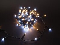 Velleman - DUO-8-24V-WUW - Duolight - 8 m - 120 LEDs - Weiß und Warmweiß - grünes Kabel - Modulator - 24 V