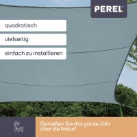 Perel - GSS4360BG - Sonnensegel, Segel Sonnenschutz...