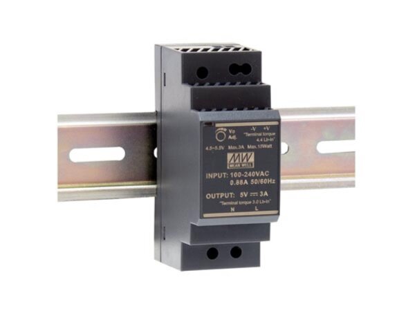 INDUSTRIE-NETZTEIL - 1 AUSGANG - HUTSCHIENENMONTAGE - 30 W - 24 V - 1.5 A
