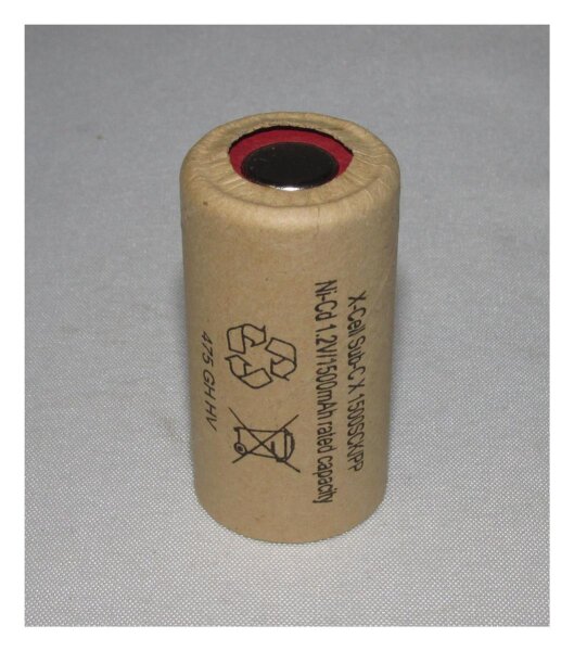 XCell - X150SCK/PP - SC1500 - Sub C - 1,2 Volt 1500mAh Ni-CD - Highpower