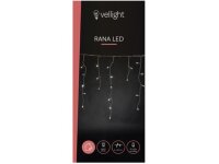 Vellight - V-RAN-2X0.6-A-24V-UW-TW - LED-Lichtvorhang kaltweiß, 4 m, 72 LEDs, wetterfest, energieeffizient und verzaubernd