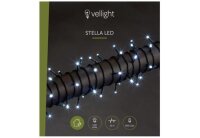 Vellight - V-STE-20-S-24V-CW-GW - Stella LED Lichterkette - 20 m - 300 LEDs - Weiß - grünes Kabel - 24 V