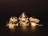 Woodlight - WD-2.5-TOYS-UW - Lichterkette mit Spielzeug -...