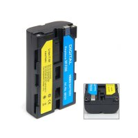 Ersatzakku - Sony NP-F550 / NP-F330 / NP-530 - 7,2 Volt 1800mAh Li-Ion