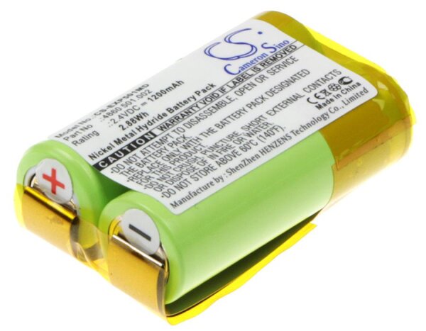 Ersatzakku - CS-EXP501MD - Eppendorf Research Pro / 4860 501.002 - 2,4 Volt 1200mAh Ni-MH