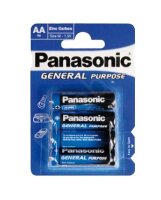 Panasonic - GENERAL Purpose - Mignon AA R6 - Zn/C - 4er Pack