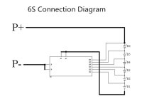 BMS - JWBMS-6S30A - 60 x 23 x 5mm - 22,2 Volt 6S / 30A