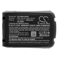 Ersatzakku - CS-GBA180PX - Gardena PBA 18V36 / PBA 18V45 - 18 Volt 3000mAh Li-Ion