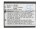 Ersatzakku - CS-BK1 - Sony NP-BK1 - 3,7 Volt 770mAh Li-Ion