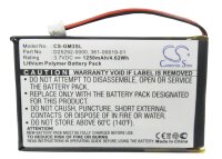 Ersatzakku - CS-GM3SL - Garmin iQue M3 / 361-00019-01 - 3,7 Volt 1250mAh Li-Polymer