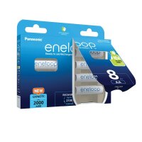 Panasonic - BK-3MCDE/8BE - eneloop - 1,2 Volt 2000mAh...