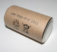 Cellcon - CNH-900D - 1,2 Volt 9000mAh Ni-MH