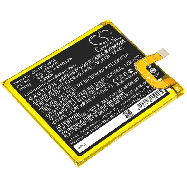 Ersatzakku - CS-TPX100SL - 3,85 Volt 2150mAh Li-Polymer
