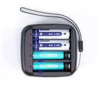 Xtar - BC4 - Ladegerät - 1,5 Volt Li-Ion / 1,2 Volt Ni-MH - 1-4 AA oder AAA Zellen - Powerbank & Taschenlampe