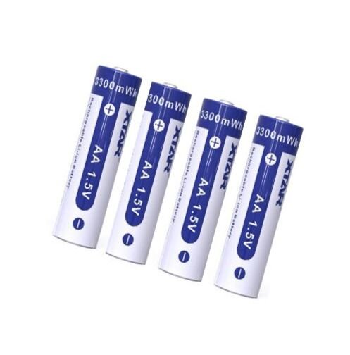 Xtar - Mignon / AA / R6 - 1,5 Volt 2000mAh Li-Ion - 4er Pack