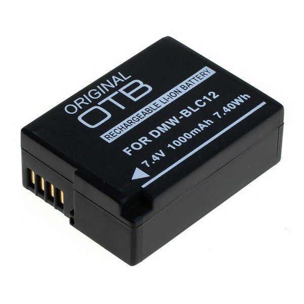 OTB - Ersatzakku kompatibel zu Panasonic DMW-BLC12 - 7,2 Volt 1000mAh Li-Ion