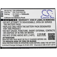 Ersatzakku - CS-UFB200SL - Ulefone Paris Lite / Be Touch / 29-1100-000-00 - 3,7 Volt 1950mAh Li-Ion
