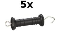 Set - Corral - COR44241 - Torgriff, Schwarz - 5er Pack