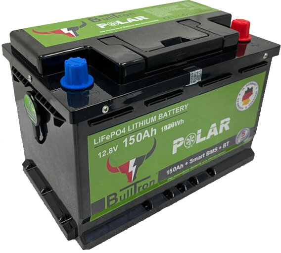 BullTron - LI150B150-12-P - BullTron LiFePO4 12,8V 150Ah Polar