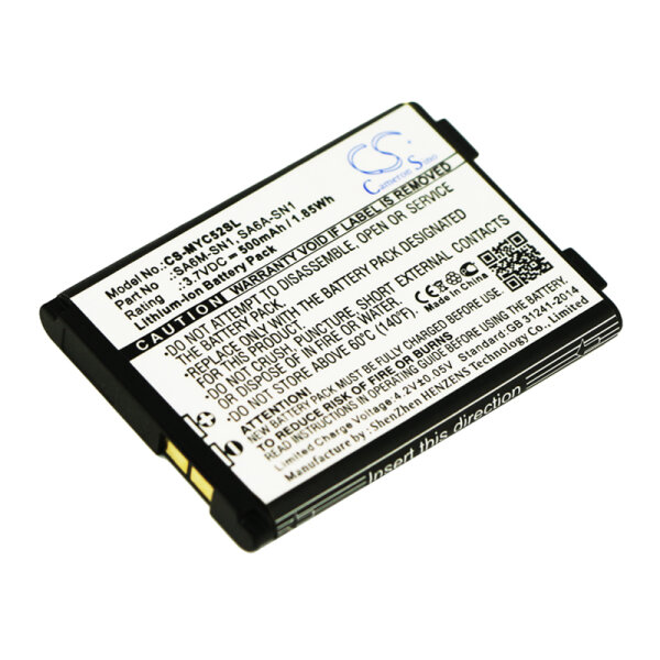 Ersatzakku - Sagem MY-C5-3 / 252310505 / VS3 - 3,7 Volt 500mAh Li-Ion