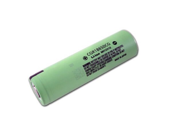 Panasonic - CGR18650CG - 3,7 Volt 2250mAh Li-Ion