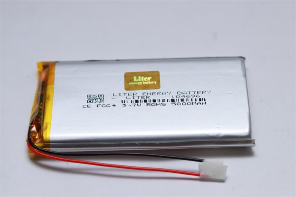 Einzelzelle - 104696 - 3,7 Volt 5800mAh Li-Polymer