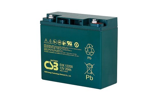 CSB - EVX12200 - 12 Volt 20Ah Pb - M5 Innegewinde