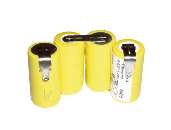 Ersatzakku - AEG 8996689017938 - 4,8 Volt 1700mAh Ni-CD