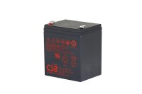 CSB - HR1227WF2 - 12 Volt 6,2Ah [C20] Pb - Faston 6,3mm