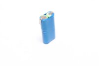 Akkupack - L2x2 (Inline) - 1/2 AAA - 4,8 Volt 350mAh Ni-MH zum Selbsteinbau