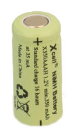 XCell - X350AAAH - 1/2 AAA - 1,2 Volt 350mAh Ni-MH ohne...